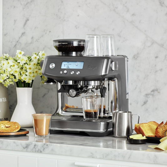 Sage Barista Pro Bean to Cup Espresso Coffee Machine SES878BST Black Silver