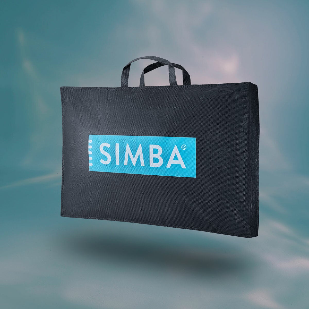 Simba Hybrid Flex Pillow 45x70cm Adjustable Nanocubes Cool-Touch Cotton Cover