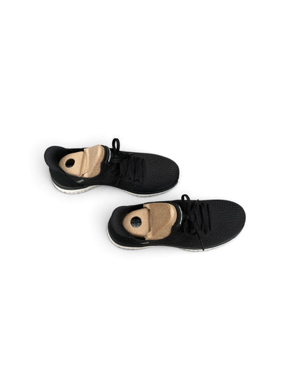 Skechers Ladies Swift Fit Slip On Trainers Shoes Black UK Size 4