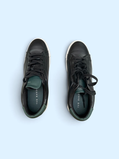 Ted Baker Robert Trainer Men's Lace Up Casual Shoe Sneaker Black UK 8