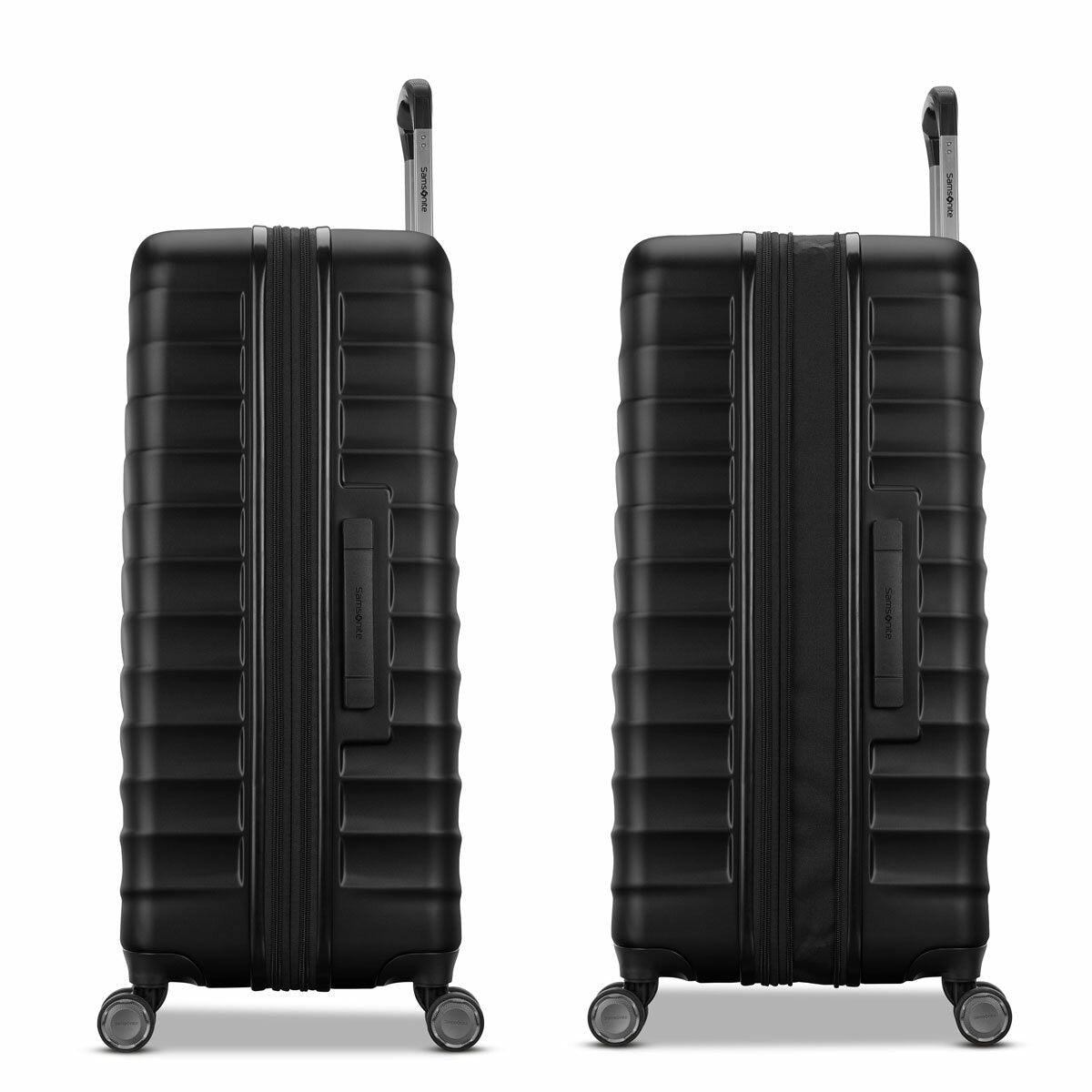 Samsonite Precision DLX Hardside 2 Piece Spinner Luggage Set Black