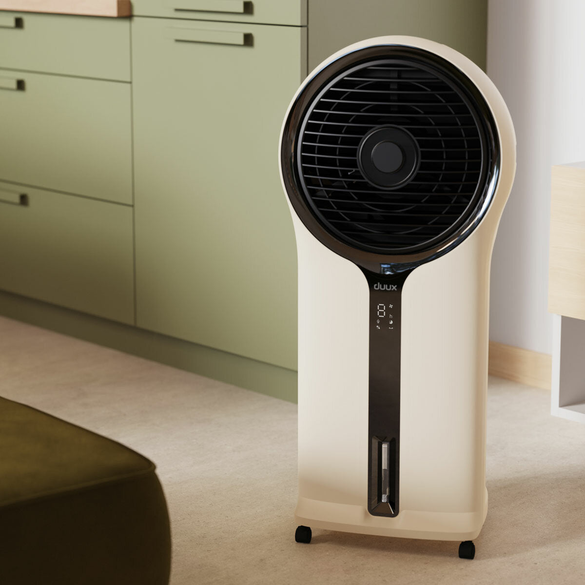 Duux Mist Air Cooler DXAC900UK Stone 110W 5.5L Remote Control 50m² Room Fan