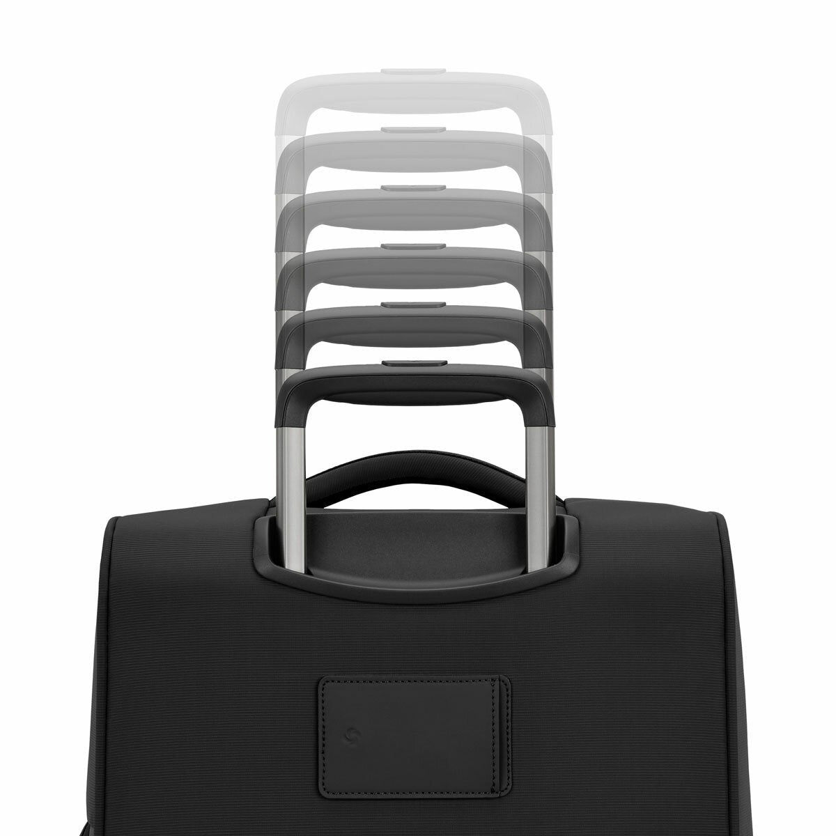 Samsonite Apex XLT Softside 2 Piece Luggage Set Black Spinner Wheels Cabin Bag