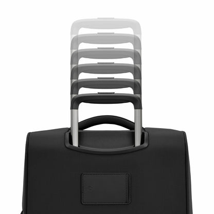 Samsonite Apex XLT Softside 2 Piece Luggage Set Black Spinner Wheels Cabin Bag