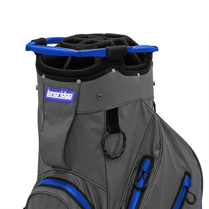 Longridge Aqua 2 Waterproof Golf Cart Bag 14 Way Divider Ultra Lightweight