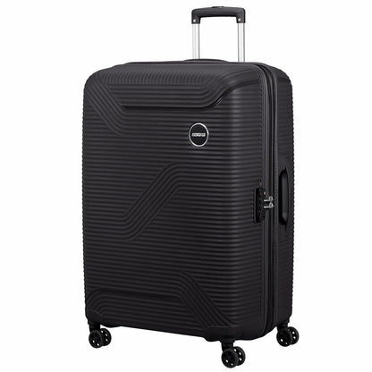 American Tourister Bon Joy 79cm Large Hardside Spinner Suitcase TSA Lock Black