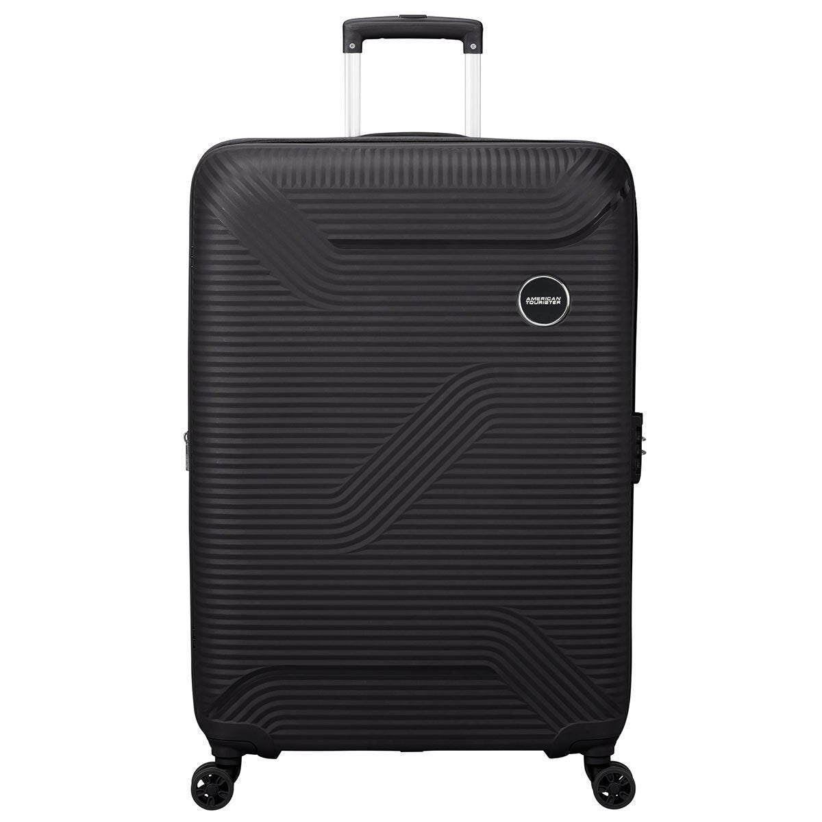 American Tourister Bon Joy 79cm Large Hardside Spinner Suitcase TSA Lock Black