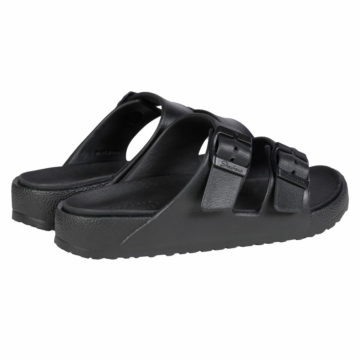 Skechers Cali Breeze Ladies Arch Comfort Slip On Sandals Black Sizes 4