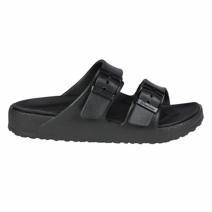 Skechers Cali Breeze Ladies Arch Comfort Slip On Sandals Black Sizes 4