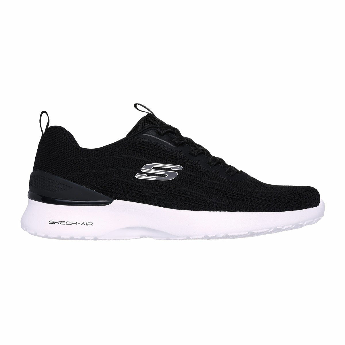 Skechers Skech-Air Dynamight Mens Black Trainers Memory Foam Running Shoes