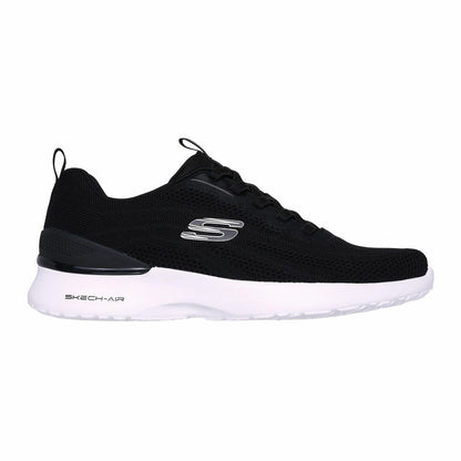 Skechers Skech-Air Dynamight Mens Black Trainers Memory Foam Running Shoes