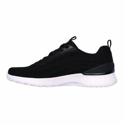 Skechers Skech-Air Dynamight Mens Black Trainers Memory Foam Running Shoes