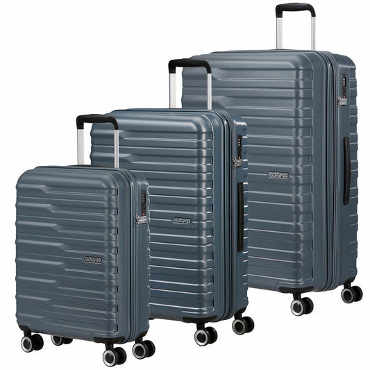 American Tourister Powerstack 3pc Hardside Spinner Luggage Set TSA Lock 4 Wheel