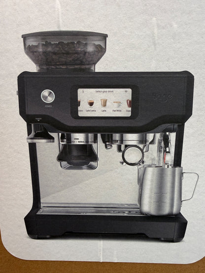 Sage Barista Touch Bean To Cup Coffee Machine 15 Bar SES880BTR Black Truffle