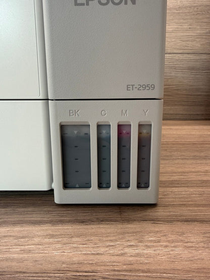 Epson EcoTank ET-2959 A4 Wireless Colour Inkjet Printer Scanner Copier White
