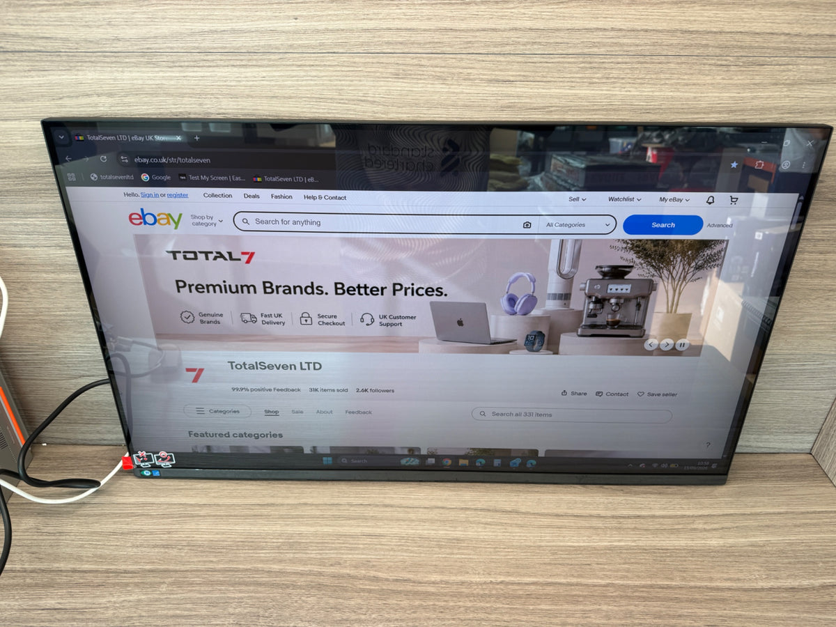 Samsung S80UD 37 Inch 4K Ultra HD VA Monitor 60Hz 5ms Black LS37D800UAUXXU