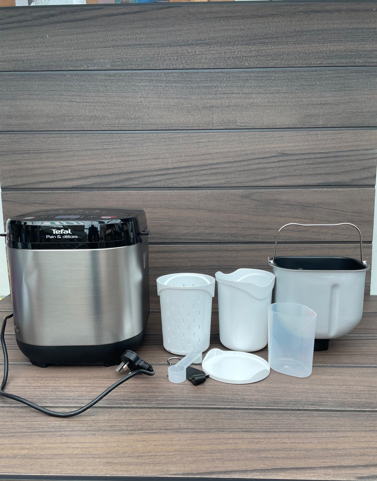 Tefal Pain et Delices Breadmaker PF240E40 20 Programs Rapid Bake 3 Sizes Black