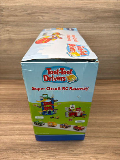 VTech Toot-Toot Drivers Super Circuit RC Raceway Car Track Playset Age 1-5
