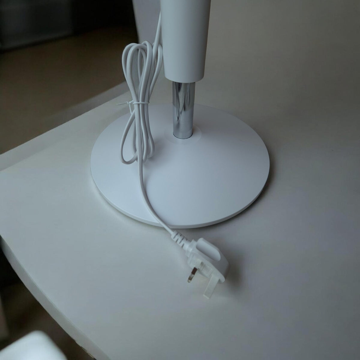 Dreo TurboPoly 565S Pedestal Fan DR-HPF025S Smart App White 9 Speed 120°