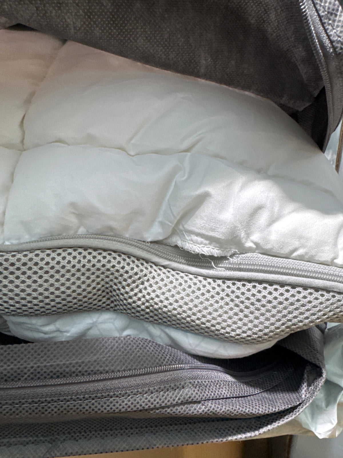 Simba Hybrid Flex Pillow 45x70cm Adjustable Nanocubes Cool-Touch Cotton Cover