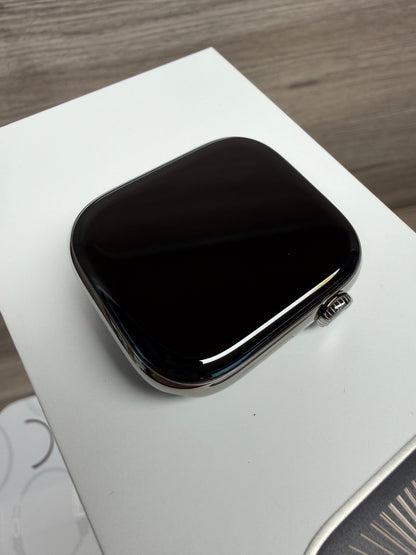 Apple Watch Series 10 GPS Cellular 46mm Natural Titanium Smartwatch MWY93QA/A