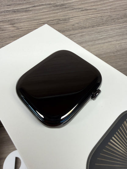 Apple Watch Series 10 GPS Cellular 46mm Slate Titanium Black Sports Band M/L