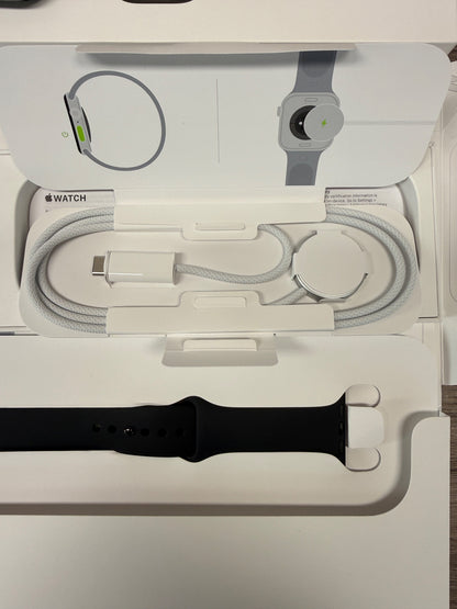 Apple Watch Series 10 GPS Cellular 46mm Slate Titanium Black Sports Band M/L