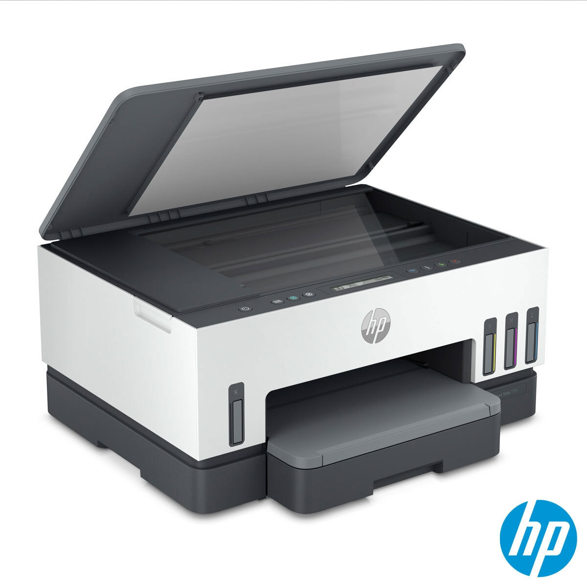 HP Smart Tank 7005 AIO A4 Wireless Printer, 6.4 kg, White/Grey
