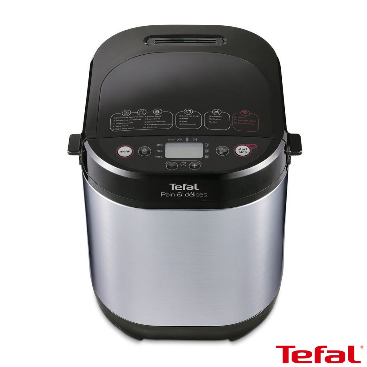 Tefal Pain et Delices Breadmaker PF240E40 20 Programs Rapid Bake 3 Sizes Black