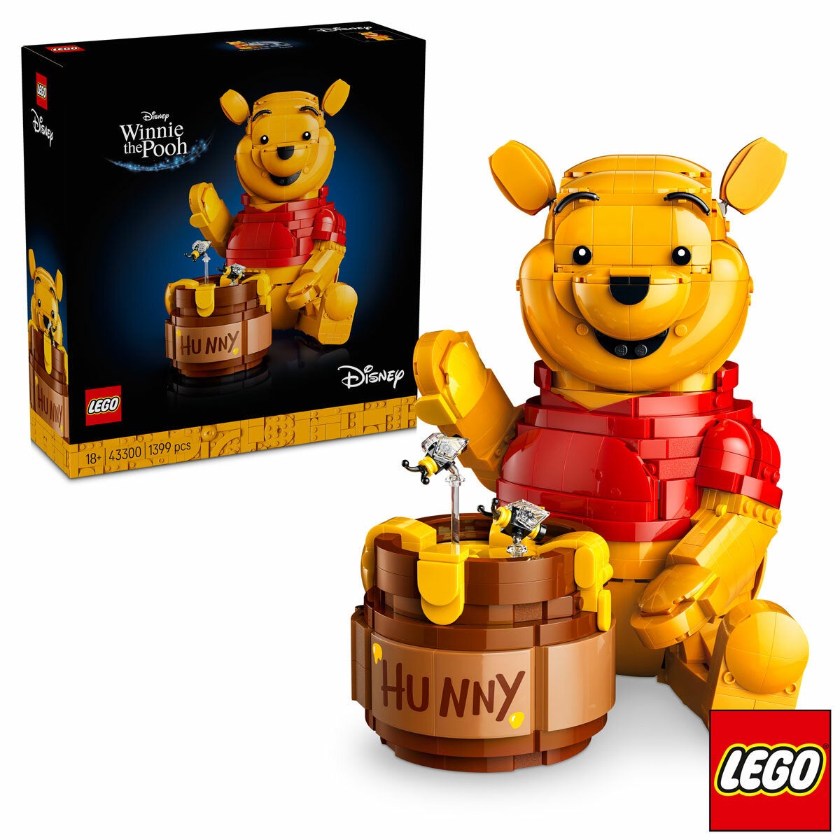 LEGO Disney Classic Winnie The Pooh 43300 1399 Pieces Display Building Set