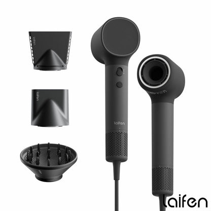Laifen Neo Series Hair Dryer Hairdryer 1100W 5 Heat 2 Speed Black Lightweight