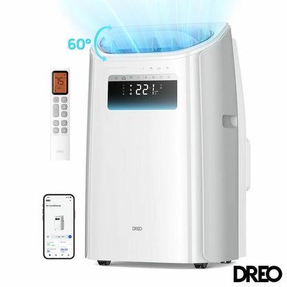 Dreo DR-HAC011S Smart Portable Air Conditioner 3-in-1 Cool Fan Dry White 531S