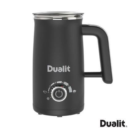 Dualit Max Milk Frother Hot Chocolate Maker 580ml Cordless Black Jug 1.1kg