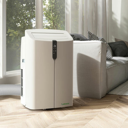 Meaco 12000 BTU Portable Air Conditioner Heater Heat Cool White 3 Speed 24Hr