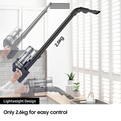 Samsung Jet 75E Complete Stick Vacuum Cleaner 200W HEPA Filter Black 60 Min