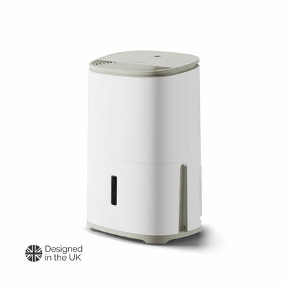 Meaco Arete One 12L Dehumidifier Air Purifier 2-in-1 Warm Pebble 3 Bedroom