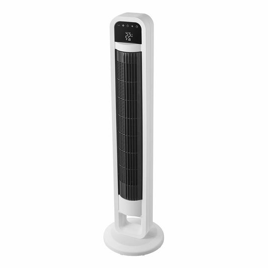 OmniBreeze Tower Fan DC2313R 5 Speed Internal Oscillation Remote White 45W