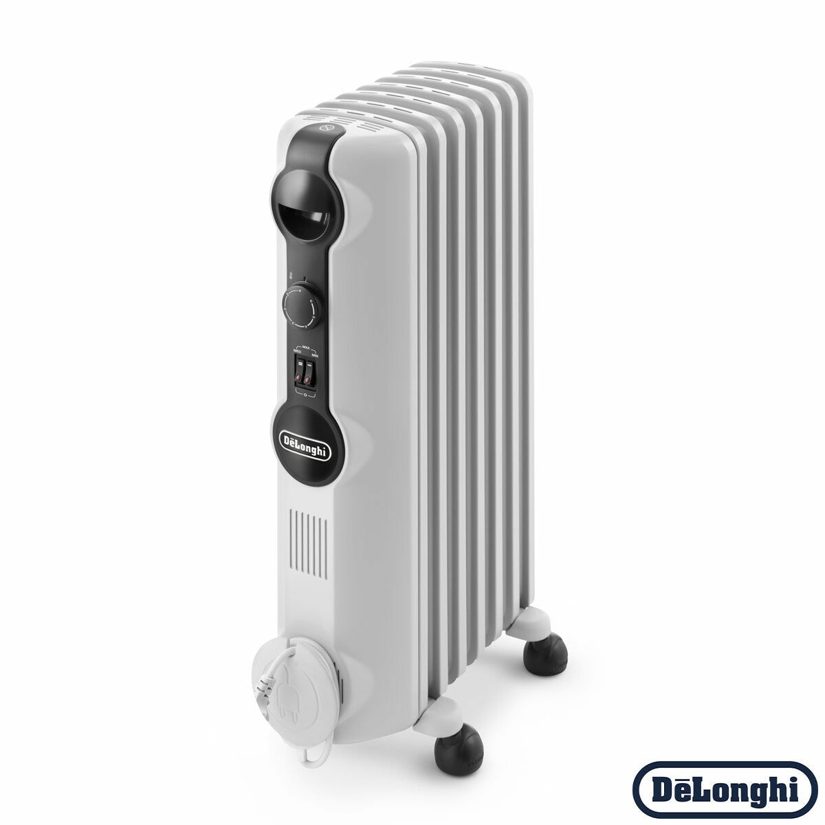 De'Longhi Radia S Oil Filled Radiator TRRS0715 1500W White 7 Fin Electric