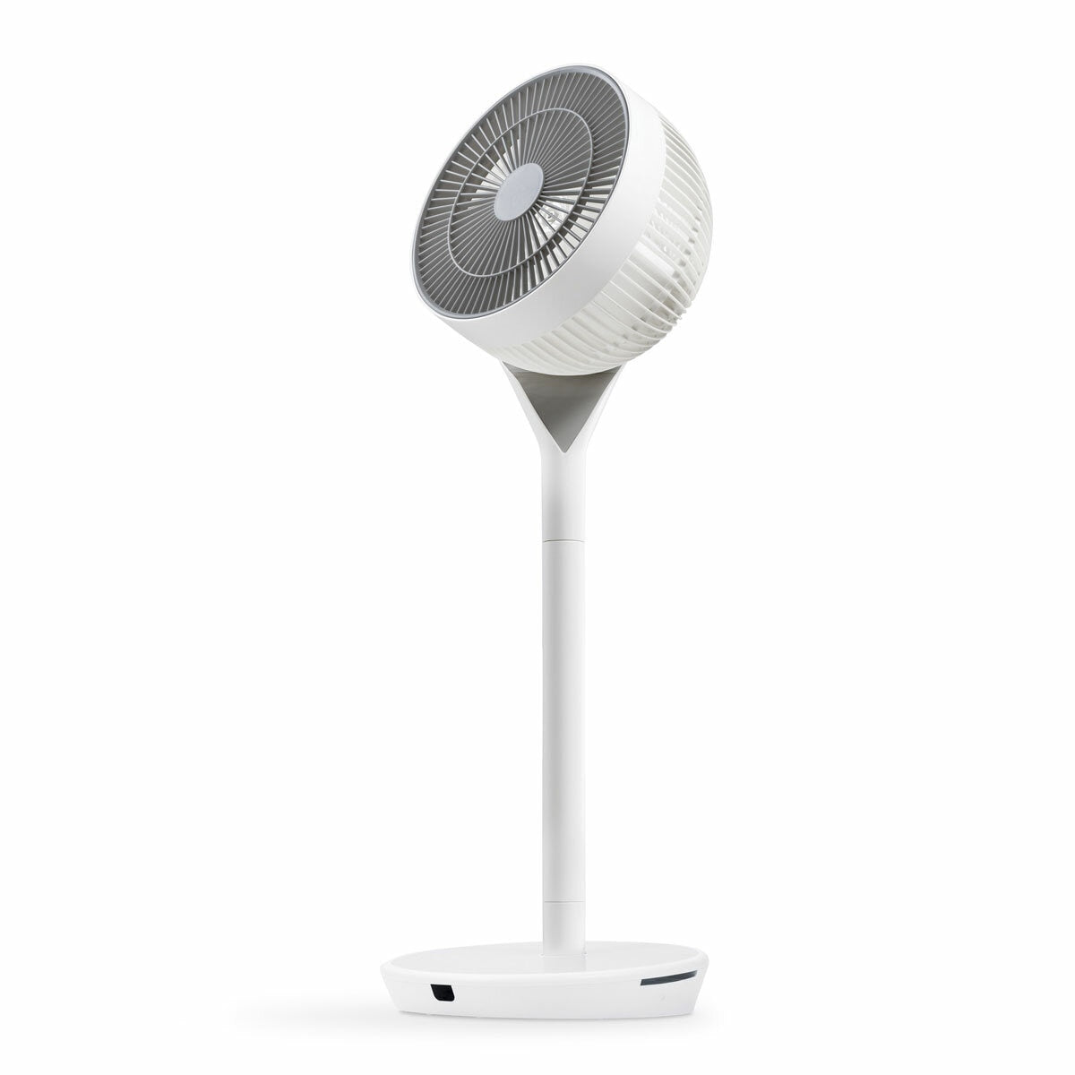 IRIS Woozoo STF-360DC-N 360° Pedestal Fan Air Circulator 12 Speed White Grey
