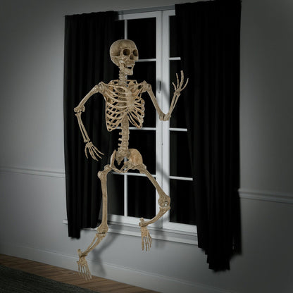 7ft Poseable Skeleton Halloween Decoration Articulated Hanging Indoor Prop