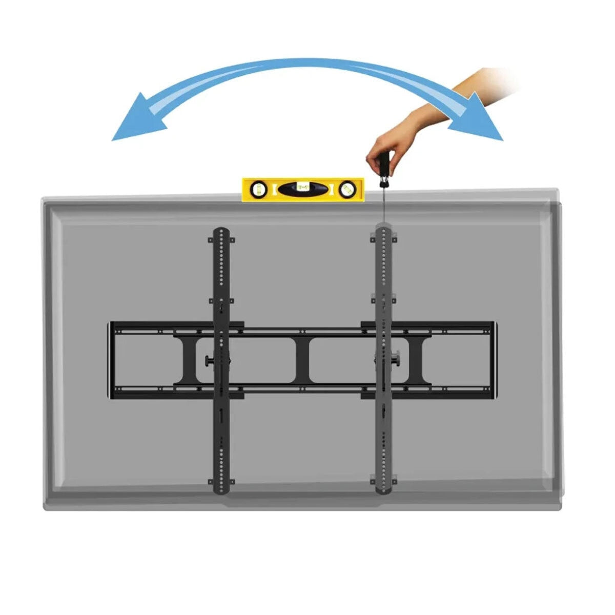 Sanus VXT7-B2 XL Tilting TV Wall Mount Bracket 65-140 Inch Black 136kg VESA