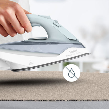 Tefal Freemove FV6642G0 Cordless Steam Iron 2500W Blue Anti-Drip 0.96kg