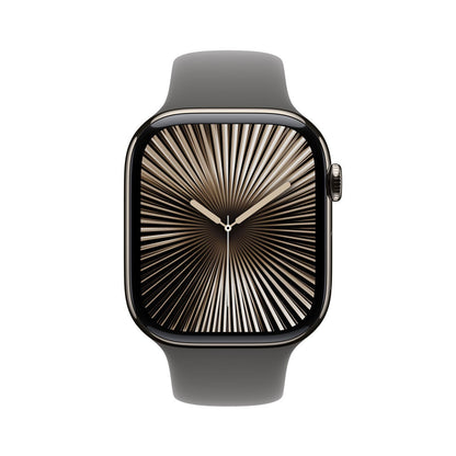 Apple Watch Series 10 GPS Cellular 46mm Natural Titanium Smartwatch MWY93QA/A