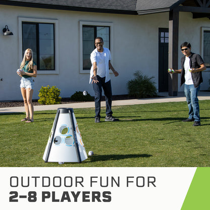 Eastpoint Cylinder 360 Bean Bag Toss Game Set 2-8 Players Outdoor Garden