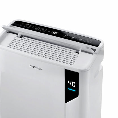 Pro Breeze 20L Dehumidifier PB-D-23-UK 500W Laundry Mode 5.5L Tank White 30m2