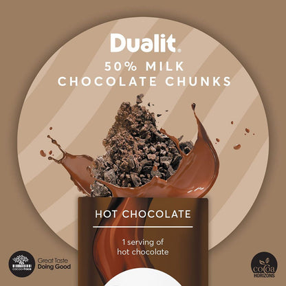 Dualit Milk Frother Max Grey 580ml Hot Chocolate Maker Cordless Cool-Touch Jug