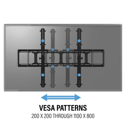 Sanus VXT7-B2 XL Tilting TV Wall Mount Bracket 65-140 Inch Black 136kg VESA