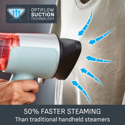 Tefal AeroSteam Garment Steamer DT9814G0 Heated Soleplate Steam Iron Blue