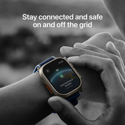 Apple Watch Ultra 3 GPS Cellular 49mm Titanium Black Band Smartwatch MF1T4DH/A