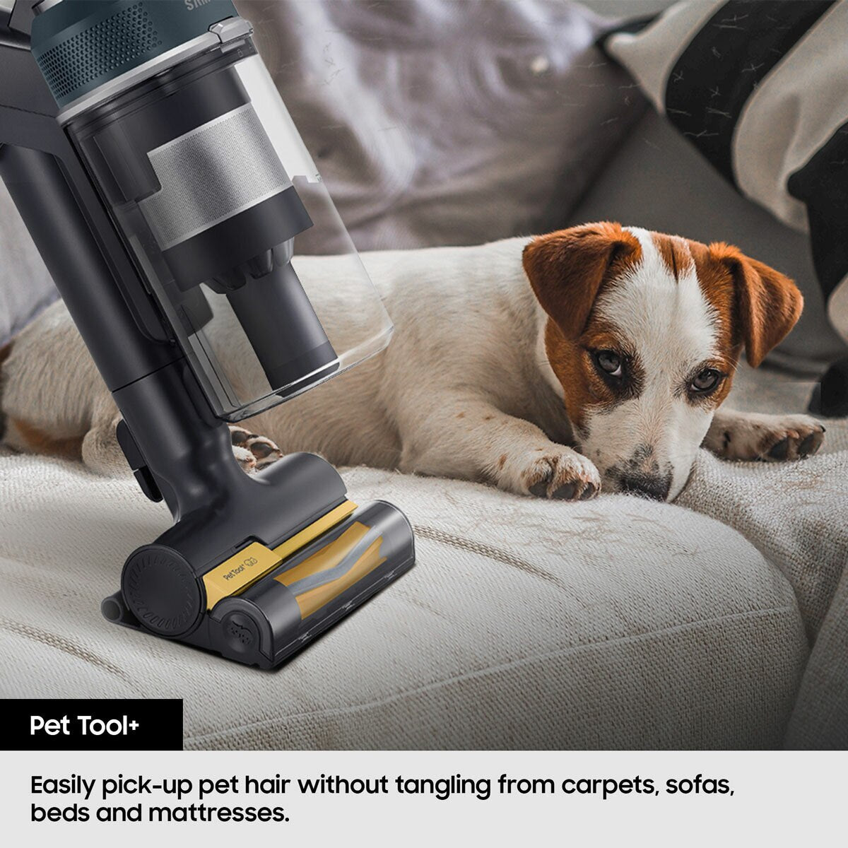 Samsung Bespoke Jet AI Lite Pro Stick Vacuum Cleaner 280W VS80F28D White